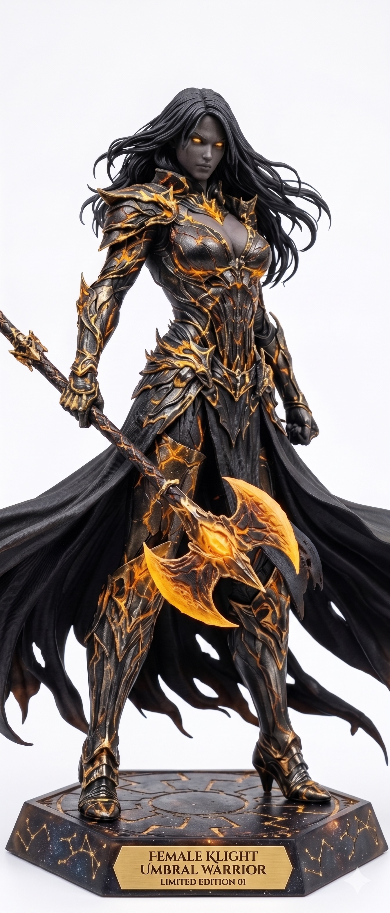 Colecionável Human Femela Umbral Warrior
